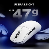RK ROYAL KLUDGE M3 Wireless Gaming Egér 47g Ultralight 30K DPI 8K Polling Fehér 3
