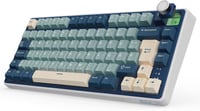 RK ROYAL KLUDGE R75 Mechanikus Billentyűzet - 75% TKL Vezeték Nélküli Gamer Billentyűzet, RGB, Bluetooth/2.4G/USB-C, Hot-Swap Linear Creamy  1