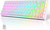RK ROYAL KLUDGE RK G68 Wireless Mechanikus Billentyűzet 65% RGB Gaming Kék Switch 1
