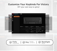 RK ROYAL KLUDGE RK61 Kompakt Mechanikus Gamer Billentyűzet - 61 Gombos, Cserélhető Kék Kapcsolók, 3 Módú Csatlakozás, Háttérvilágítás, Windo 5