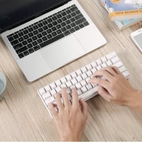 RK Royal Kludge RK61-US 60% Mechanikus Billentyűzet Vezeték Nélküli Bluetooth USB 7