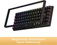 RK ROYAL KLUDGE RK84-DE 75% Mechanikus Gaming Billentyűzet, Brown Switch, RGB Háttérvilágítás 6