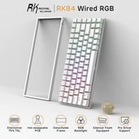 RK Royal Kludge RK84 mechanikus gaming billentyűzet, 84 billentyű, RGB, hot-swap, piros kapcsoló 2