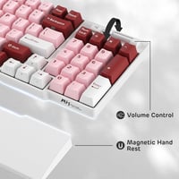 Tastatură mecanică RK Royal Kludge RK96 RGB Limited Edition, cu switch-uri interschimbabile - Darling Pink 4