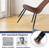 RKELA Szilikon Szék Lábvédő Sapka 16db Filc Csúsztatóval 14-20mm 2