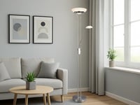 RL LIVE YOUR LIGHT Orson LED álló lámpa nikkel matt üveg alabásterfehér dimmeres - Matte Nickel 2