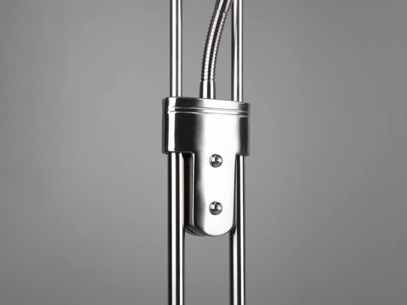 RL LIVE YOUR LIGHT Orson LED álló lámpa nikkel matt üveg alabásterfehér dimmeres - Matte Nickel