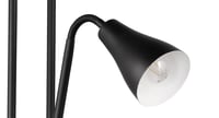 RL Live Your Light Scotty R41651332 LED állólámpa – fekete matt fém, 2x7W E24 + 1x4,5W E14, kapcsolós fényerőszabályzó, flexibilis 4