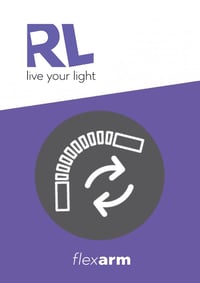 Stojanová lampa RL Live Your Light Tommy R46331079 – matný čierny kov, čierno-zlaté textilné tienidlo, s päticou E14 2