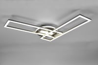 RL LIVE YOUR LIGHT Twister R67183107 LED stropné svietidlo 30 W, s diaľkovým ovládaním, meniteľná farba svetla, stmievateľné, matný nikel, kov 7