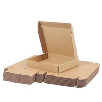 RLAVBL Barna Postai Dobozok 25 db 30,5x22,9x5,1 cm Karton Csomagküldő Doboz Játék Ajándék Szállításhoz 1