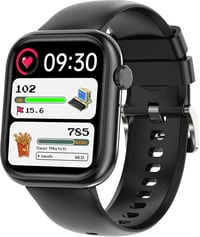 Ceas inteligent RLQA pentru bărbați și femei, ecran 1,83 inchi, monitor fitness, pedometru, tensiune arterială, ritm cardiac, monitorizare somn, rezistent la apă IP68, peste 120 moduri sport, funcție apel telefonic 1