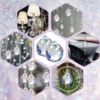 RMIVEGLIA viseći kristalni ukras, 20 komada – 20 mm prizmatični kristalni hvatač sunca, ukras za prozor, dijelovi za luster, kugla za prikupljanje svjetlosti za dom i kreativne projekte 5