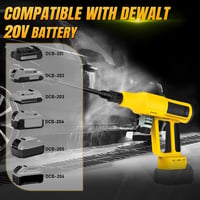 Roadtime 20V Akkus Nyomásmosó DeWalt Kompatibilis 340W Kefe Nozzle 2