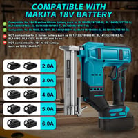 Roadtime Akkus Szögezhető Makita 18V Kompatibilis Brushless Elektromos Tűzőgép 2