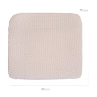 roba Frosty Almond navlaka za podlogu za prematanje 85x75 cm – navlaka od bio pamuka, GOTS i Oeko-Tex 100 certificirana, bež 9