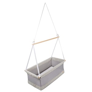 Závesná vložka do detskej postieľky roba Safe Asleep so sieťovanou plochou na ležanie, matracom s rozmermi 90x45 cm a poťahom z bavlny a polyesteru