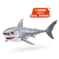 Batériová hračka žraloka Robo Alive Great White Shark 1. séria so svetelným efektom 7