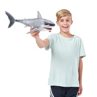 Batériová hračka žraloka Robo Alive Great White Shark 1. séria so svetelným efektom 6