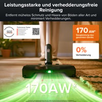 Tyčový vysávač Roborock H60 Hub Pro s vyprázdňovacou stanicou, 170 AW, 80 minút v režime Eco 3