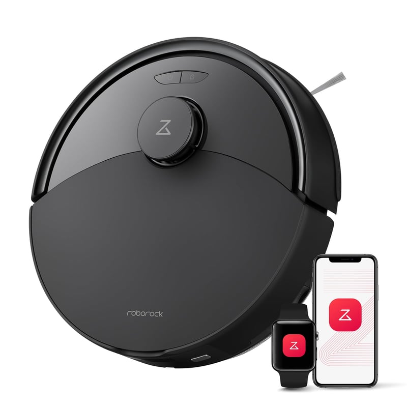 Robotický vysávač s funkciou mopovania Roborock Q10 X5+, automatická vyprázdňovacia stanica na 7 týždňov, sací výkon 10 000 Pa, systém proti zamotávaniu Dual Anti-Tangle, inteligentný