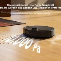 Robotický vysávač s funkciou mopovania Roborock Q10 X5+, automatická vyprázdňovacia stanica na 7 týždňov, sací výkon 10 000 Pa, systém proti zamotávaniu Dual Anti-Tangle, inteligentný 3