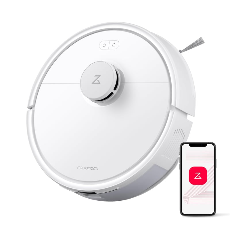 Robotický vysávač Roborock Q7 L5 biely – sací výkon 8000 Pa HyperForce, inteligentná navigácia