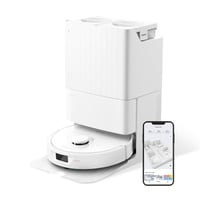 Robotický vysávač a mop Roborock Qrevo, sací výkon 5500 Pa, 3D mapovanie, dvojitý rotačný mop, automatické nabíjanie, vyprázdňovanie a čistenie 1