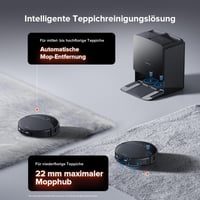 Robotický vysávač Roborock Saros 10R s funkciou mopovania, sací výkon 22 000 Pa HyperForce, ultra tenký profil 7,98 cm, StarSight 2.0, Zero-Tangle, 2 mopy 8
