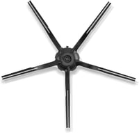 Set perii laterale din silicon Roborock pentru aspiratoarele S4/S5/S6/S7/Q7 Max - negru - 2 buc. 3