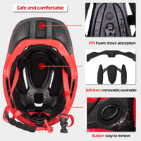 Cască de ciclism ROCKBROS pentru copii, full-face, cu bărbie detașabilă, pentru BMX, MTB și downhill, destinată copiilor și tinerilor 3
