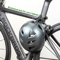 ROCKBROS sajla za bicikl, lagana, s četveroznamenkastom šifrom, lokot za kacigu za motocikl 4