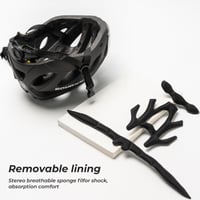 Cască de ciclism ROCKBROS cu vizieră detașabilă pentru biciclete de oraș și cursiere 4