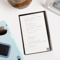 Agendă reutilizabilă Rocketbook Fusion, format Executive 15x22,4 cm, negru - calendar lunar și săptămânal, obiective, listă de sarcini, pagini liniate și punctate 2