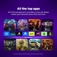 Roku Streaming Stick Plus 2025 4K HDR streaming eszköz hangvezérlős távirányítóval 2