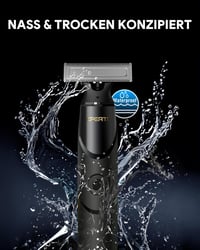 Roleader Elektromos Borotva Szakáll és Testszőr Trimmer USB-C Vezeték Nélküli 10