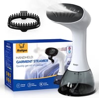 Rolipo 1640W gőzölő 400ml tartállyal ruhafrissítő utazáshoz otthonhoz 1