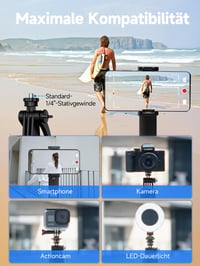 Trepied pentru Smartphone Rollei Easy Creator cu Urmărire Automată și Selfie Stick 6