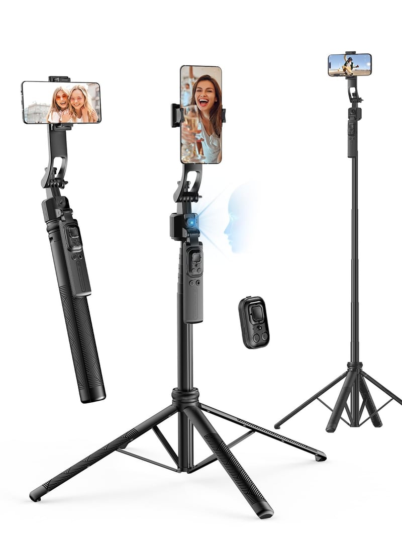 Trepied pentru Smartphone Rollei Easy Creator cu Urmărire Automată și Selfie Stick