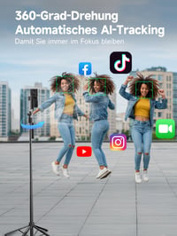 Trepied pentru Smartphone Rollei Easy Creator cu Urmărire Automată și Selfie Stick 2