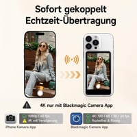 Rollei Easy Creator Selfie Monitor – Magnetický zadný displej pre smartfóny, kompatibilný s iPhone a Android, pre TikTok, YouTube, vlogovanie, biela 2