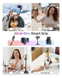 Rollei Easy Creator SmartGrip 3 v 1 selfie tyč so statívom a diaľkovým ovládaním 2