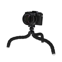 Flexibilný ministatív Rollei Monkey Pod s guľovou hlavou, kompaktný a nastaviteľný dizajn, čierny 6