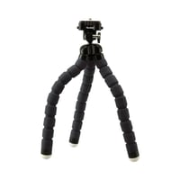 Flexibilný ministatív Rollei Monkey Pod s guľovou hlavou, kompaktný a nastaviteľný dizajn, čierny 1
