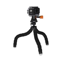 Flexibilný ministatív Rollei Monkey Pod s guľovou hlavou, kompaktný a nastaviteľný dizajn, čierny 4