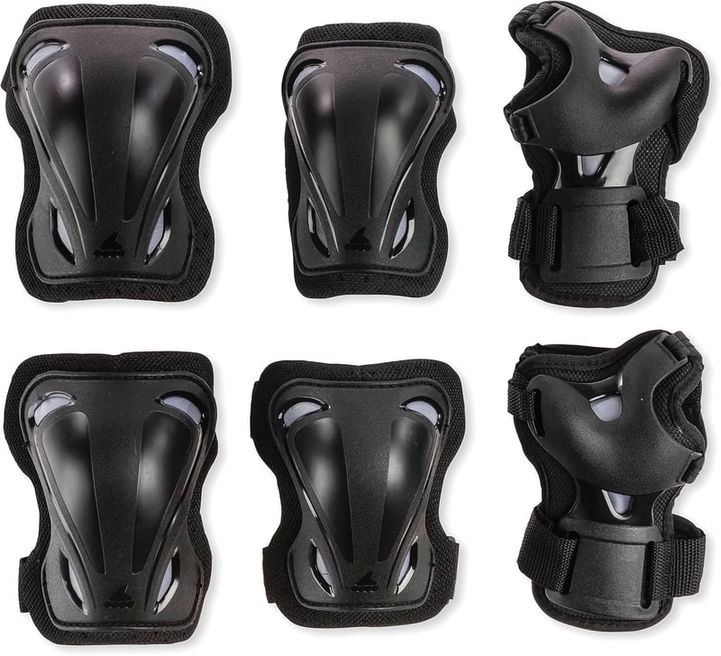 Rollerblade Skate Gear 3 védőfelszerelés szett - fekete - M-es méret