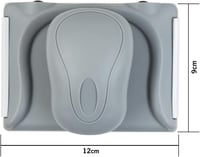 ROLLINGDOG 10,2 cm Szélecset Festőpad Vezetőkerekekkel Falhoz és Mennyezethez 5