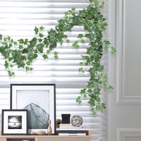 ROLLWAY Mesterséges Borostyán Girland 2 db 200 cm Zöld Függő Növény 5