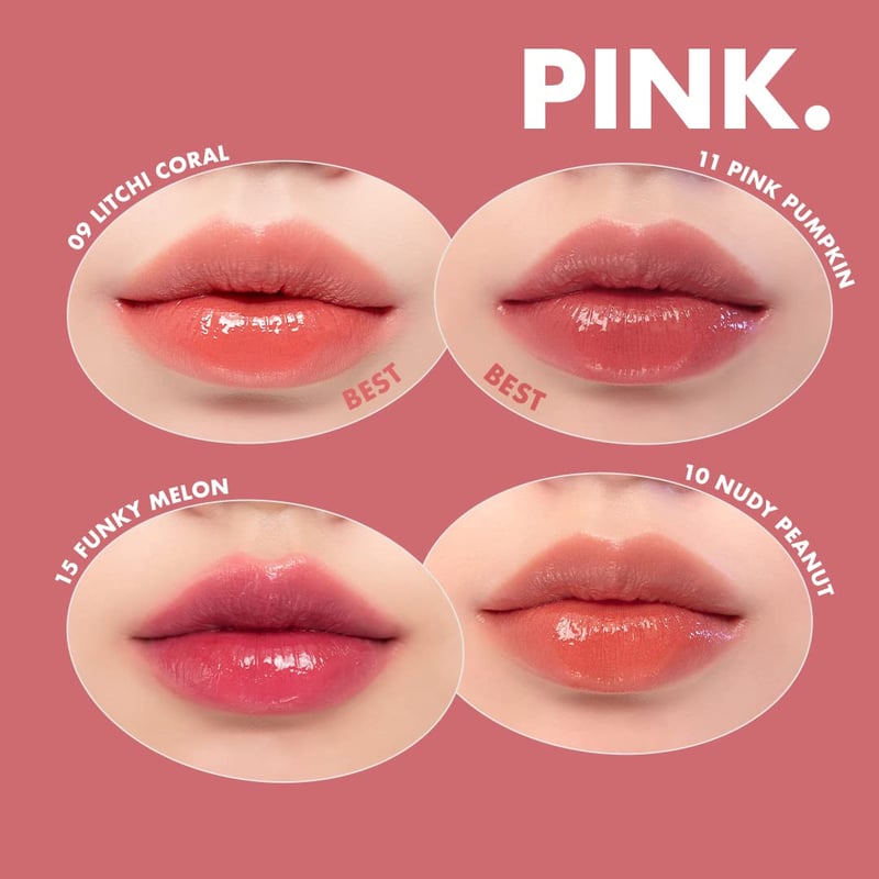 rom&nd Juicy Lasting Tint 18 Mulled Peach hosszantartó szájszín 5,5g