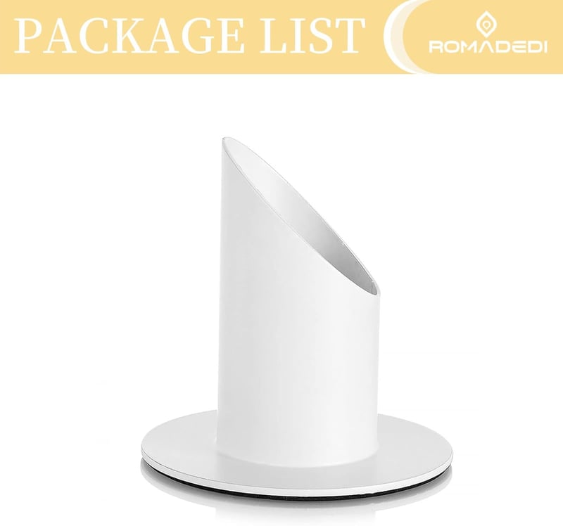 Romadedi fém gyertyatartó keresztelő kommunió fehér 4 cm - 4cm, White